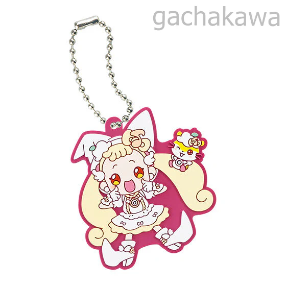 Pre Ojamajo Doremi Sanrio Special Rubber mascot 3 Strap Keychain JAPAN NEW /Free Shipping - Image 7