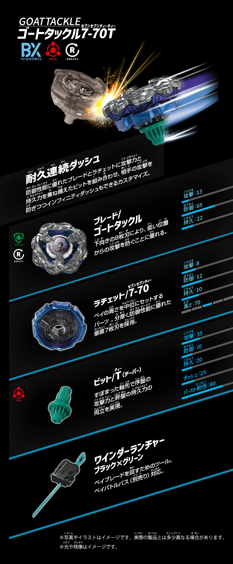 PSL Takara Tomy Beyblade BX-46 Battle Entry Set No Stadium, No Box, No code - Image 14